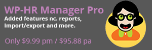 WP-HR Manager Pro