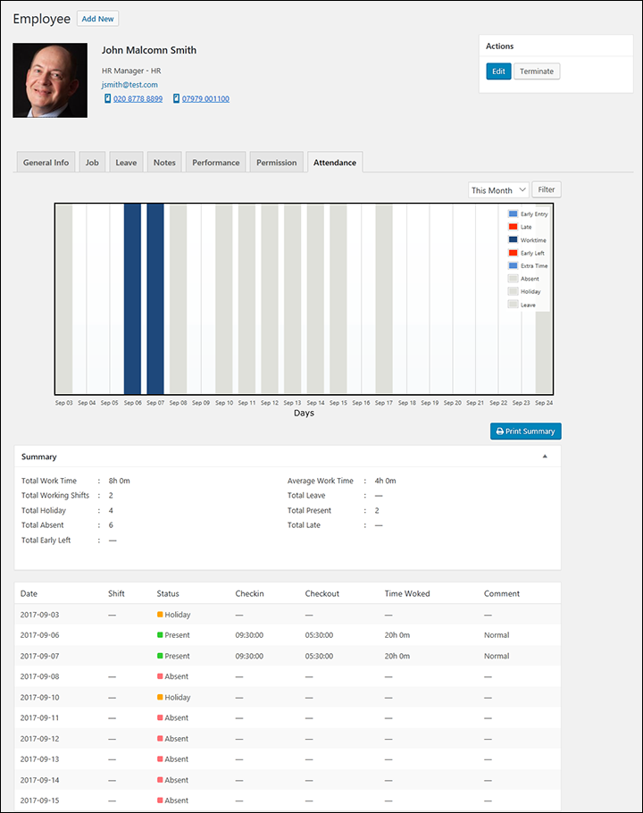 WPHR-1.2.2-Shifts-05-ESS-Employee-Status-Record