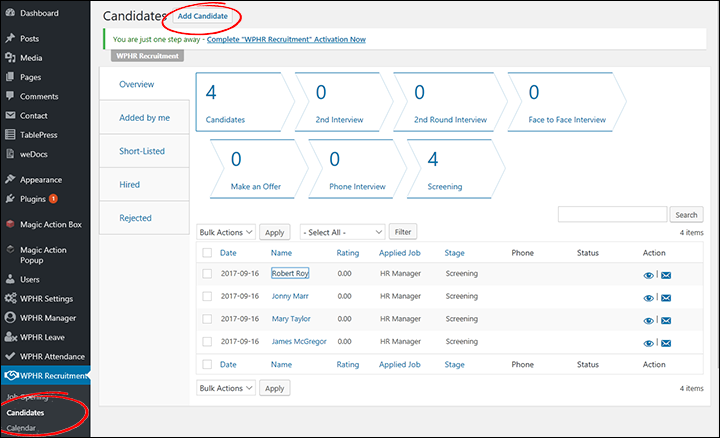 WPHR-3.1.2-Recruitment-01-Manage-Candidates